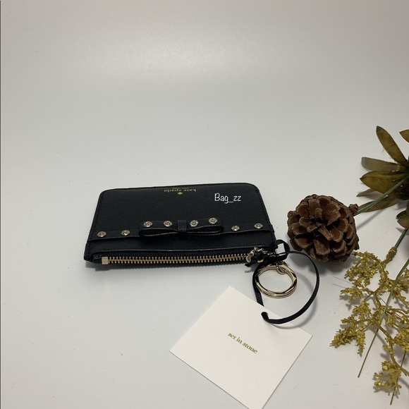 Kate Spade Laurel Way Jeweled Bitsy Cardholder - Picture 5 of 5